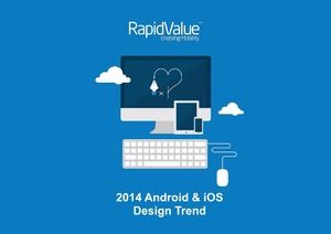 Analyse des tendances de conception d'interface Android et Ios modèle ppt de style européen et américain