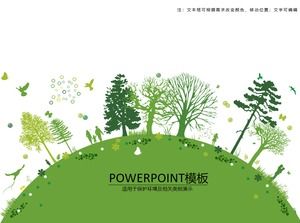 Bumi Rumah Indah Kita Bersama Tema Hijau Melindungi Template Ppt Lingkungan Powerpoint Template Free Download