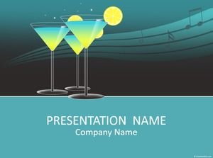 Music and drinks entertainment leisure ppt template