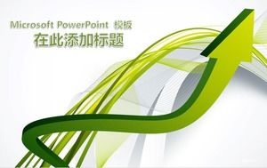 Arrow direction three-dimensional line mesh background suitable for work plan ppt template