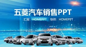 Wuling Automobile Sales PPT Template