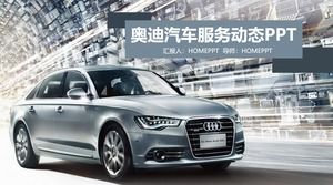 Modèle PPT de promotion des ventes de voitures Audi