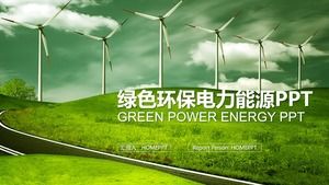 Modèle PPT d'énergie de protection de l'environnement vert