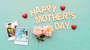 Happy Mother's Day electronic album PPT template