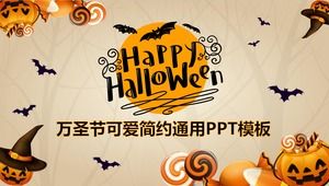 Template Kartun Halloween PPT