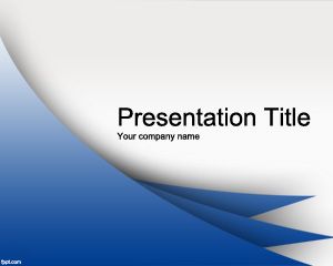 Basit & Sunumlar için benzersiz Powerpoint şablonu