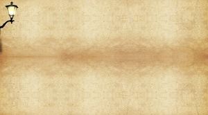 Nostalgic paper PPT background picture
