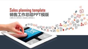 Sales work summary PPT template