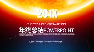 Fajny szablon PPT na koniec roku podsumowanie na koniec roku