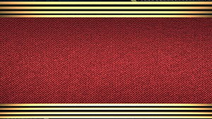 PPT background picture of fabric with golden border