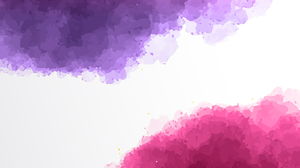 Imagen de fondo PPT de representación de arte rosa púrpura