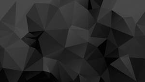 Imagem de fundo preto slide polígono