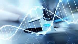 DNA tıbbi ilaç PPT arka plan resmi