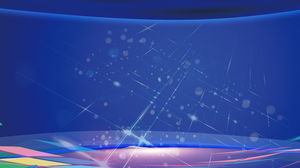 Gambar latar belakang PPT starlight biru