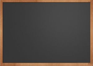 Blackboard PPT background picture with wooden border