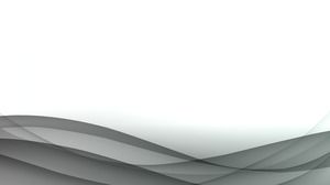 Gray abstract curve PPT background picture