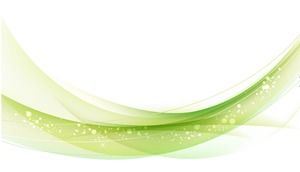 Two green fresh style abstract PPT background pictures