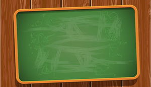 Kreskówki blackboard obruszenia tła obrazek