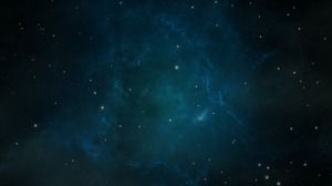 Blue beautiful starry sky background image