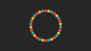 Espiral giratoria bola de color PPT animación efectos especiales descargar