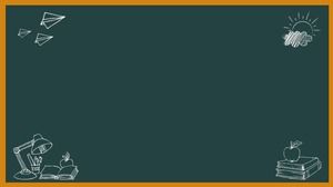 4 UI-стиле классной доски PPT фоновые рисунки