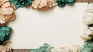 Vintage Blume Folie Hintergrundbild