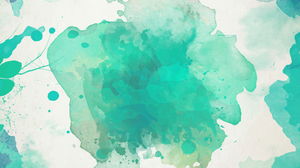 Two green ink slide background pictures