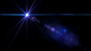 Obraz tła dynamicznego PPT niebieskiej gwiazdy