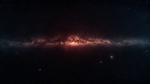 Immagine porpora del fondo dello scorrevole stellato