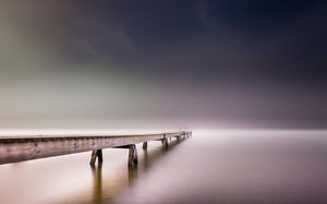 Schönes PPT-Hintergrundbild der braunen Hintergrundbrücke