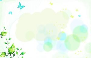 Painted elegant PPT background picture