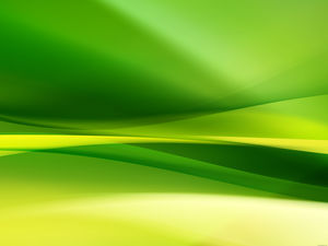 Gambar latar belakang PPT desain seni hijau kuning