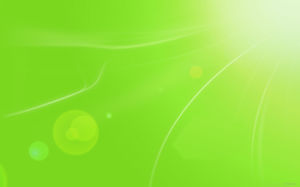 Un insieme di immagini di sfondo verde semplice PPT