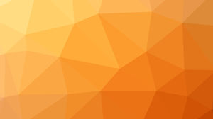 Orange polygon PPT background picture