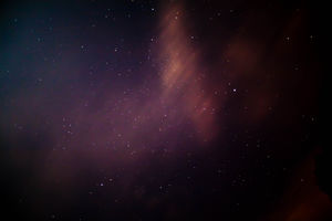 Einfaches PPT-Hintergrundbild des lila Sternenhimmels