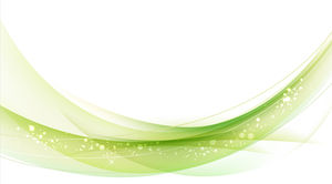Elegante imagen de fondo de PowerPoint de líneas verdes