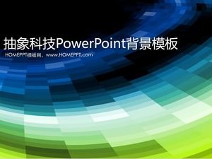 Tecnologia astratta con bellissimo sfondo rotante Modelli di copertina PowerPoint
