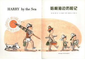 "Harry's Beach Adventure" Libro de imágenes Story PPT