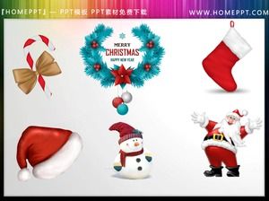 20 exquisite Weihnachts-PPT-Materialien zum kostenlosen Download