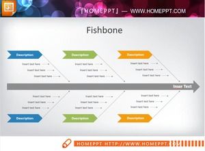 Color practical slide fishbone diagram
