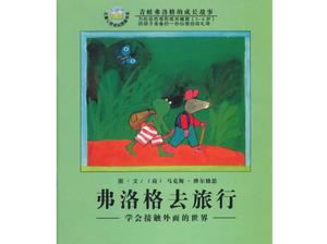 História do livro ilustrado "Frog Travelling" PPT