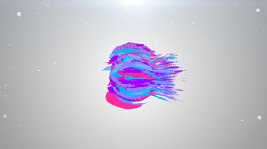Kolorowe cząsteczki otwierające logo podświetlają efekty specjalne animacji PPT