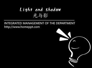 Descărcare de animație PowerPoint „Light and Shadow”