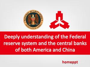 Descărcare diapozitive de analiză aprofundată a Fed și a Băncii Centrale a Chinei