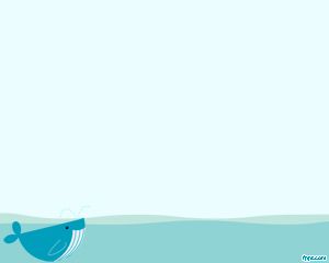 Whale PowerPoint Template Whale PowerPoint Template