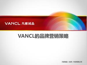 Vancl Eslite 브랜드 마케팅 전략 분석 보고서 PPT 다운로드