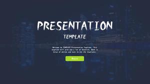 Energetic, colorful, exquisite and atmospheric European and American style business work report ppt template filled with pictures by yourself