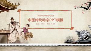 Klassische chinesische Medizin traditionelle chinesische Medizin und traditionelle chinesische Medizin Thema ppt Vorlage