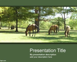 Atlar PowerPoint Şablonu Atlar PowerPoint Şablonu