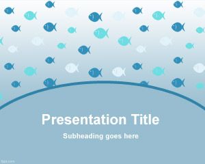 Plenty of Fish PowerPoint Template